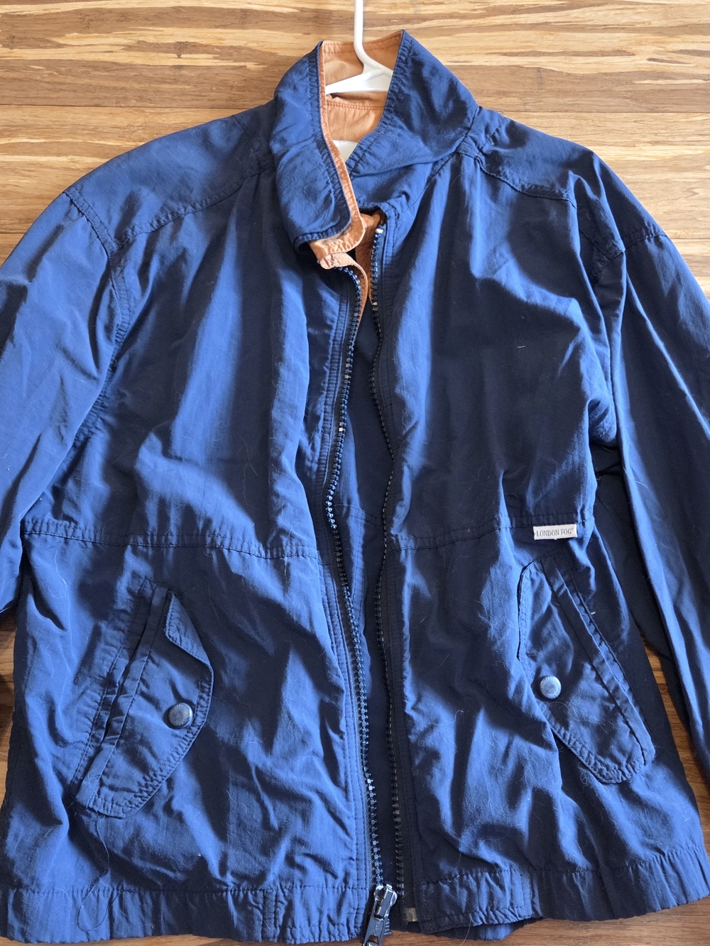 Blue And Orange London Fog Jacket